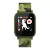 CANYON My Dino KW-33 Smartwatch dla nastolatków, 1.3 cala IPS Full Touch Screen, Zielona obudowa z tworzywa sztucznego, Wodoodporność IP68, BT 5.0