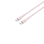 CANYON USB-C do USB-C Kabel 60W 1m Silikonowy Pink Sand