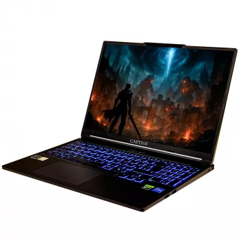 Captiva Entry Gaming I10-0913GE 16-calowy notebook gamingowy - Intel Core i7-14650HX, GeForce RTX 5060 8GB, 16GB DDR5, 500GB NVMe SSD, Windows 11 Pro