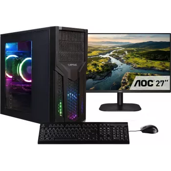 CAPTIVA Power Starter R80-015 zestaw TFT AMD Ryzen 7 16GB DDR4 500GB SSD Windows 11 Home