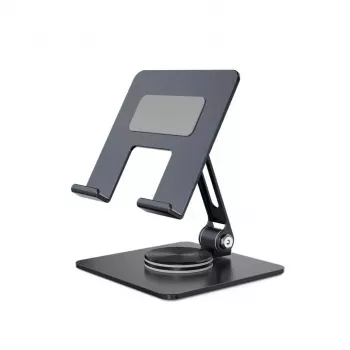 Składany obrotowy stojak na tablet Capture 360 stopni, czarny (CA-TAB1-STAND)