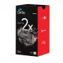 Cardo FRC2X103 Motocyklowy Interkom Bluetooth 2 Kanały 800 m Czarny
