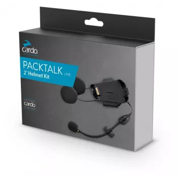 Cardo Packtalk Line 2nd Helmet Kit - Zestaw akcesoriów komunikacyjnych do kasku