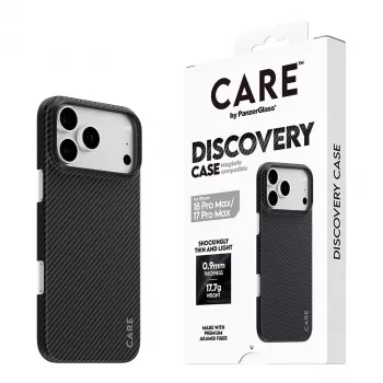 Etui CARE by PanzerGlass Discovery z MagSafe do iPhone 17 Pro Max - przezroczyste