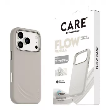 CARE by PanzerGlass Flow Case Vanilla z MagSafe do iPhone 17 Pro
