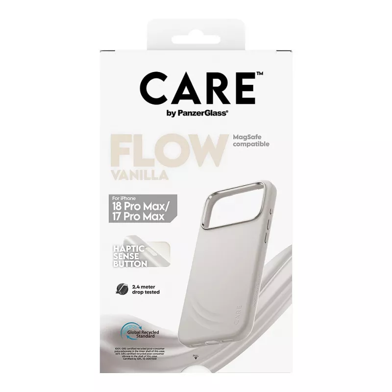 Etui CARE by PanzerGlass Flow Case Vanilla z MagSafe do iPhone 17 Pro Max