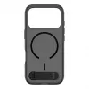 Etui z podstawką CARE by PanzerGlass Smokey Black MagSafe do iPhone 17 Pro