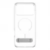 Etui z podstawką CARE by PanzerGlass przezroczyste z białym MagSafe dla iPhone 17 Pro Max