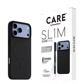 Etui CARE by PanzerGlass SL1M czarny z MagSafe dla iPhone 17 Pro Max