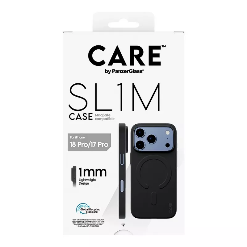 Etui CARE by PanzerGlass SL1M z MagSafe do iPhone 17 Pro - Czarny