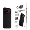 Etui CARE by PanzerGlass Solo z wegańskiej skóry z MagSafe dla iPhone 17 Pro Max - czarny