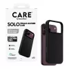 Etui CARE by PanzerGlass Solo z wegańskiej skóry z MagSafe dla iPhone 17 Pro Max - czarny