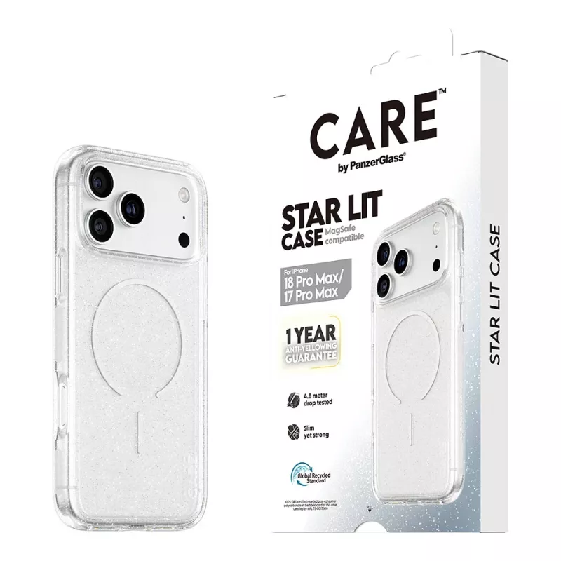 Etui CARE by PanzerGlass Star Lit z MagSafe do iPhone 17 Pro Max