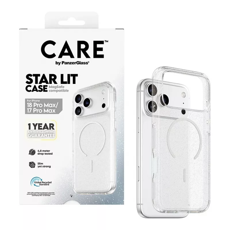 Etui CARE by PanzerGlass Star Lit z MagSafe do iPhone 17 Pro Max