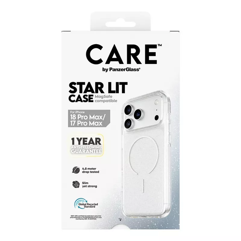 Etui CARE by PanzerGlass Star Lit z MagSafe do iPhone 17 Pro Max