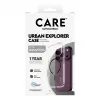 Etui CARE by PanzerGlass Urban Explorer przezroczyste z czarnym MagSafe iPhone 17 Pro