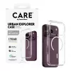 Etui CARE by PanzerGlass Urban Explorer przezroczyste z białym pierścieniem MagSafe dla iPhone 17 Pro