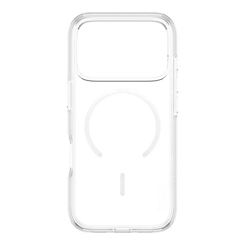 Etui CARE by PanzerGlass Urban Explorer przezroczyste z białym pierścieniem MagSafe dla iPhone 17 Pro