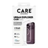 Etui CARE by PanzerGlass Urban Explorer przezroczyste z białym pierścieniem MagSafe dla iPhone 17 Pro