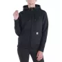 Carhartt Clarksburg Damska bluza z kapturem na zamek - Czarny