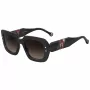 Carolina Herrera HER0186SGUU Damskie Okulary Przeciwsłoneczne Kwadratowe Havana Brązowy Gradient 52mm