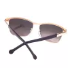 CAROLINA HERRERA SHE069560SL3 Okulary przeciwsłoneczne damskie - oprawka z acetatu w kolorze Havana, soczewki brązowe gradientowe, 56mm