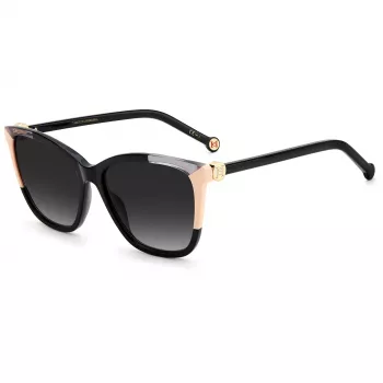 Okulary przeciwsłoneczne CAROLINA HERRERA CH-0052-S-KDX dla kobiet, Havana Acetate, brązowy gradient, 58/16/145 mm