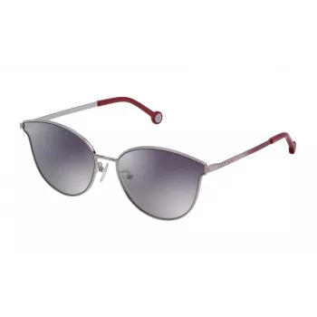 Carolina Herrera Damskie Okulary Przeciwsłoneczne Kwadratowe SHE104590579 Havana Brown 59mm