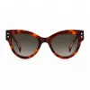 Okulary przeciwsłoneczne damskie CAROLINA HERRERA CH-0009-S-05L – oprawka Havana/Brązowa z brązowymi soczewkami gradientowymi (54/19/145 mm)