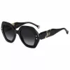 Okulary przeciwsłoneczne CAROLINA HERRERA HER0126SWR7 dla kobiet - oprawka Havana acetatowa, soczewki brązowe gradientowe, 52 mm