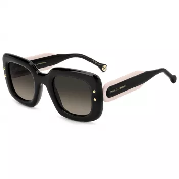 Okulary przeciwsłoneczne CAROLINA HERRERA HER0313S3H2 dla kobiet - oprawka Havana acetate, soczewki brązowe gradientowe, 49mm