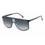CARRERA 1056/SD Męskie prostokątne okulary przeciwsłoneczne z acetatu, soczewki 61 mm, 100% UV400
