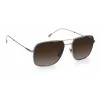 Okulary przeciwsłoneczne Carrera 247/S dla mężczyzn - oprawka Havana, brązowe szkła, 58mm