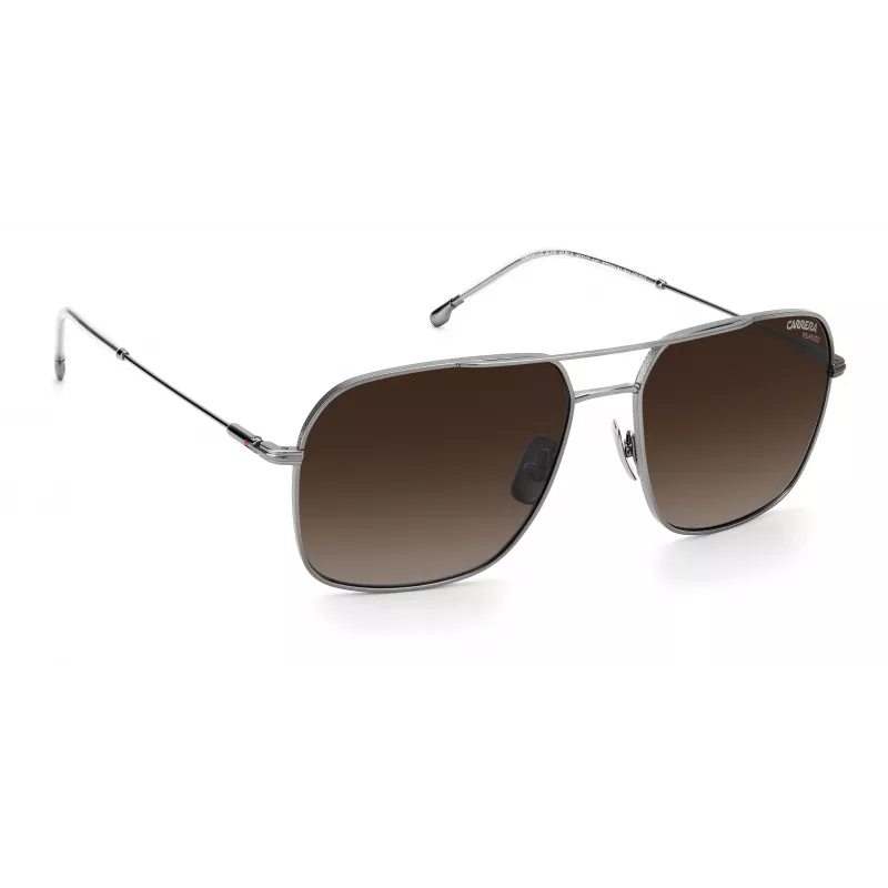 Okulary przeciwsłoneczne Carrera 247/S dla mężczyzn - oprawka Havana, brązowe szkła, 58mm