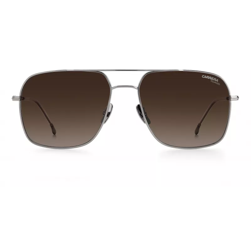 Okulary przeciwsłoneczne Carrera 247/S dla mężczyzn - oprawka Havana, brązowe szkła, 58mm