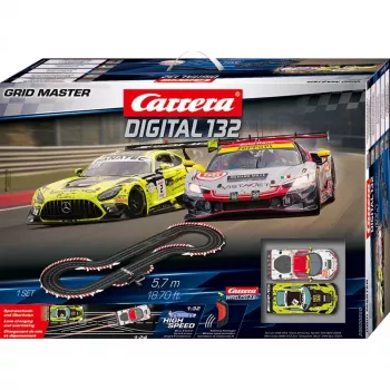 Carrera Digital 132 Grid Master Slot Car Set