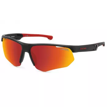 Okulary przeciwsłoneczne Carrera Ducati męskie CARDUC044S003 Matowa czerń szary prostokątne 69mm