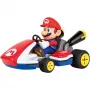 Carrera RC Mario Kart – gokart wyścigowy Mario z dźwiękiem, czerwono-niebieski, 1:16