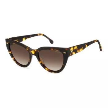 CARRERA Damskie okulary przeciwsłoneczne prostokątne CARRERA3017S8 55/19/140 mm