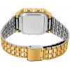 CASIO A500WGA-9 Męski Cyfrowy Zegarek Kwarcowy 39mm Złoty Stal Nierdzewna