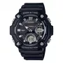 Zegarek męski CASIO AEQ-120W-1A Analogowo-Cyfrowy, 53,3 mm, Czarna Żywica