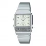 CASIO AQ-800E-7A2EF Unisex Zegarek Analogowo-Cyfrowy, Srebrny, 32 mm