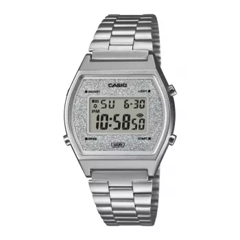 CASIO B640WDG-7DF Unisex Zegarek Cyfrowy 38,9mm Srebrny Stal Nierdzewna