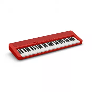 Casio CT-S1 Syntezator cyfrowy 61-klawiszowy czerwony