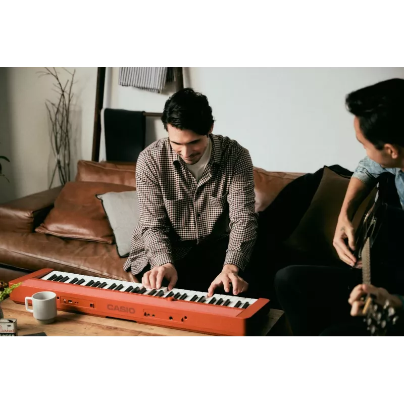 Casio CT-S1 Syntezator cyfrowy 61-klawiszowy czerwony