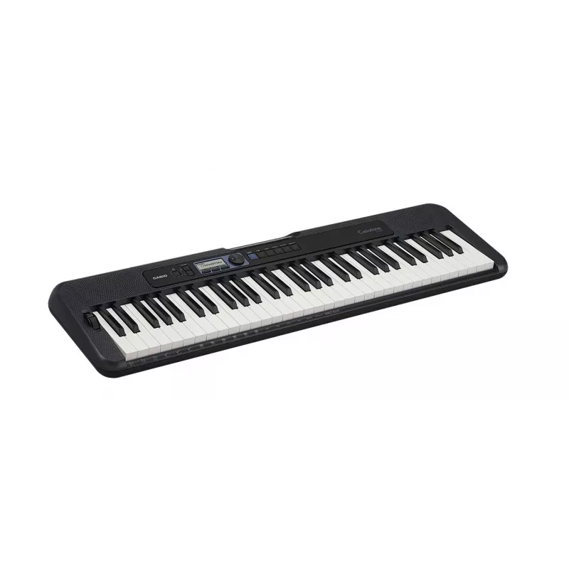 Casio CT-S300 61-klawiszowy przenośny keyboard cyfrowy - czarno-biały