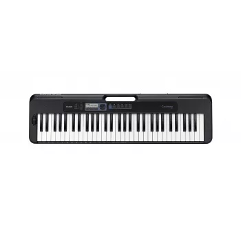 Casio CT-S300 61-klawiszowy przenośny keyboard cyfrowy - czarno-biały