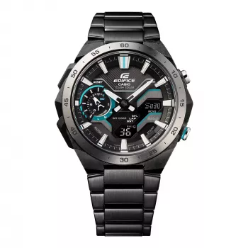 CASIO Edifice ECB-2200D-1AEF Męski Zegarek Solar Bluetooth 47,6mm Stal nierdzewna