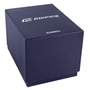 CASIO Edifice EFR-574D-2AVUEF Męski Zegarek Analogowy Kwarcowy, 42,3 mm, Niebieska Tarcza, Bransoleta ze Stali Nierdzewnej