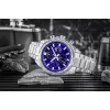 CASIO Edifice EFR-574D-2AVUEF Męski Zegarek Analogowy Kwarcowy, 42,3 mm, Niebieska Tarcza, Bransoleta ze Stali Nierdzewnej
